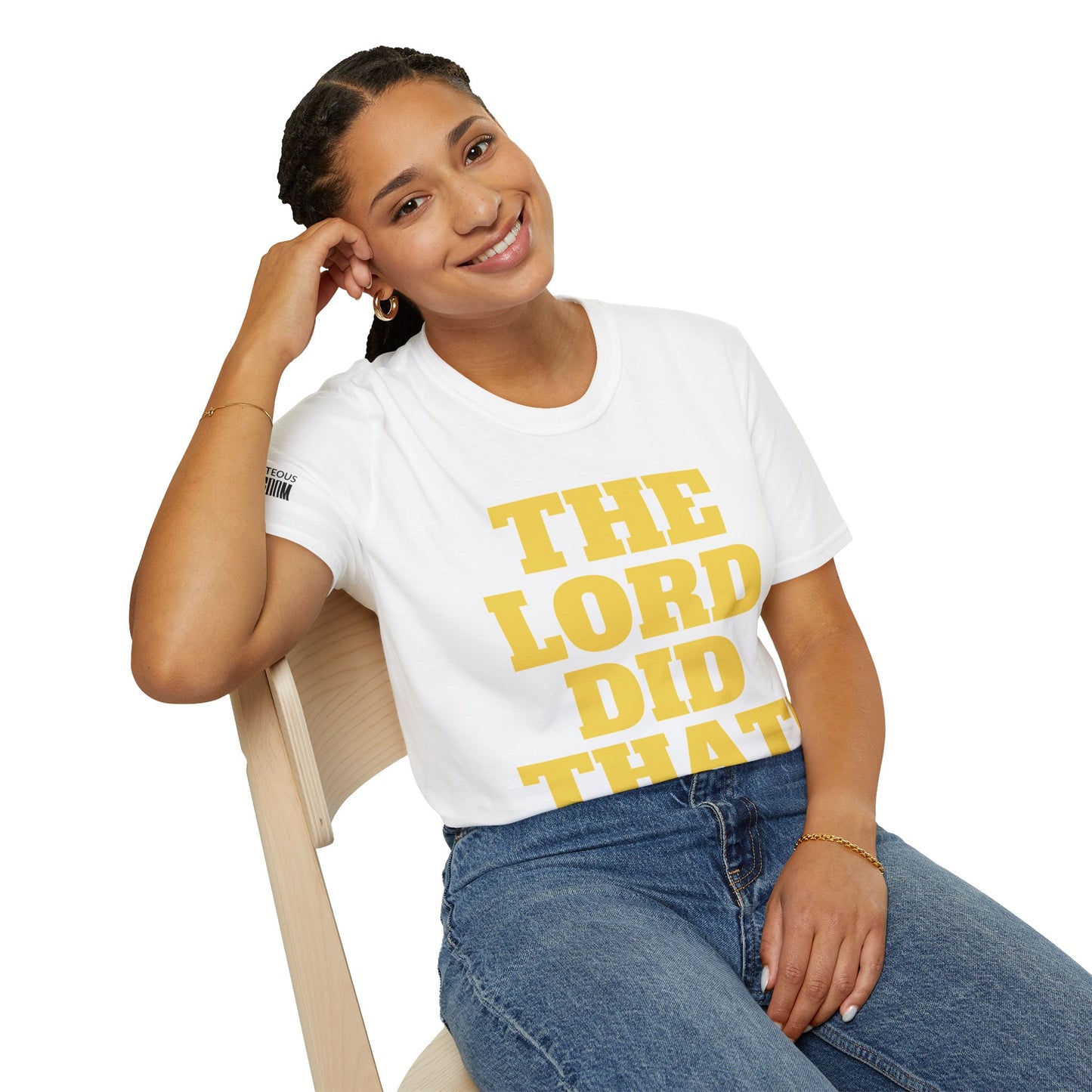 The Lord Did That (Unisex Softstyle T-Shirt)