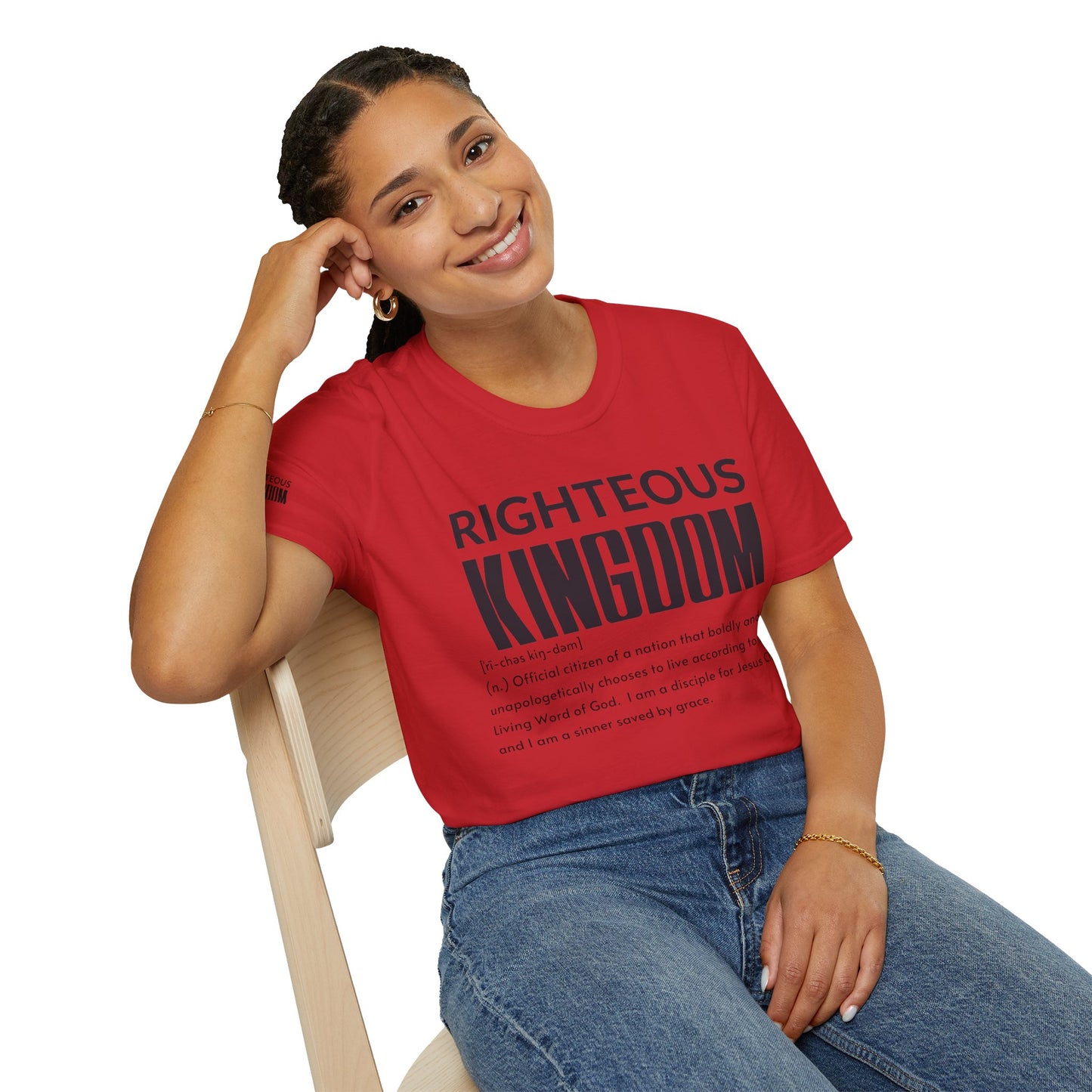 Righteous Kingdom Defined (Unisex Softstyle T-Shirt)