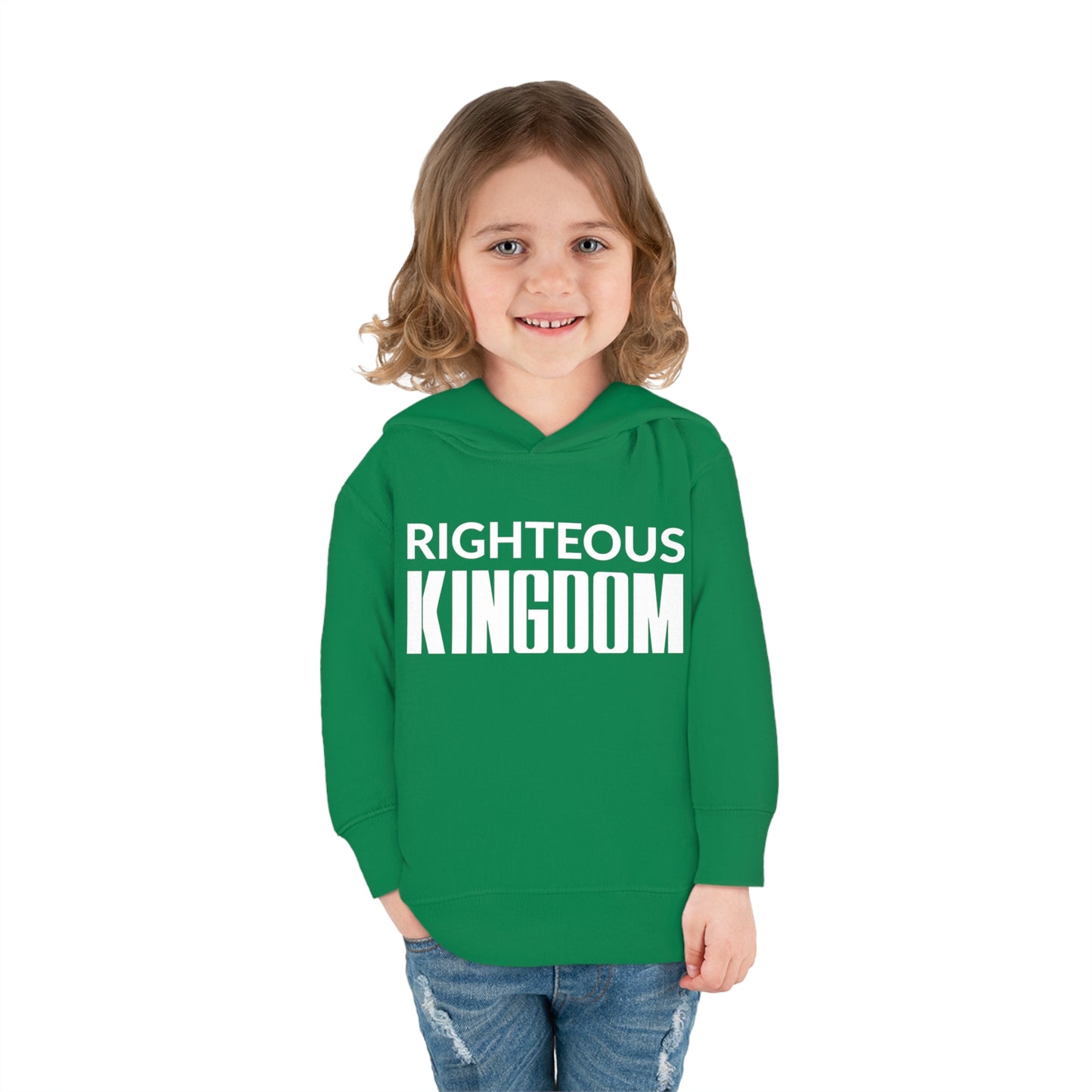 Jesus Is The Reason (Toddler Pullover  Fleece Hoodie)