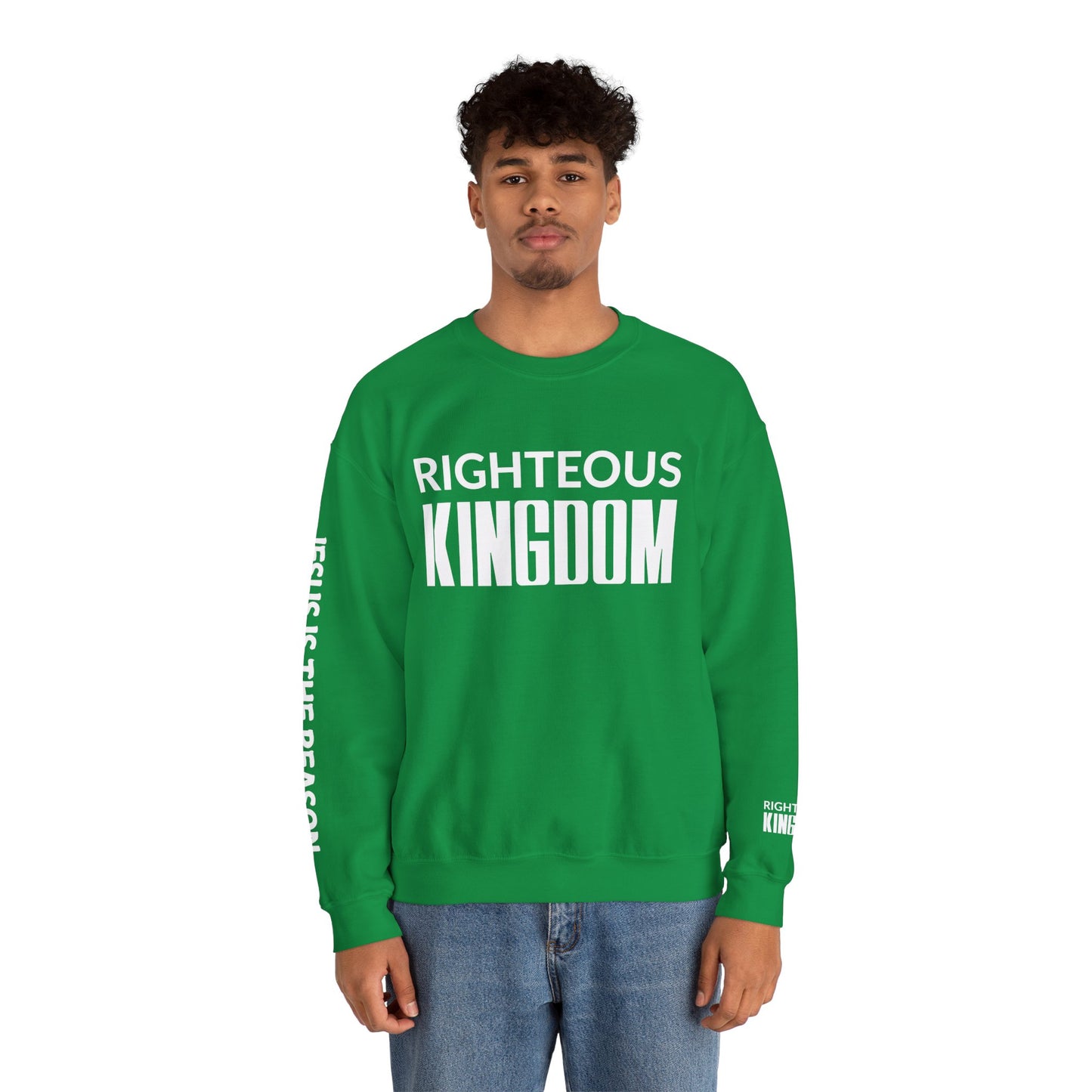 Jesus Is The Reason (Unisex Heavy Blend™ Crewneck Sweatshirt)