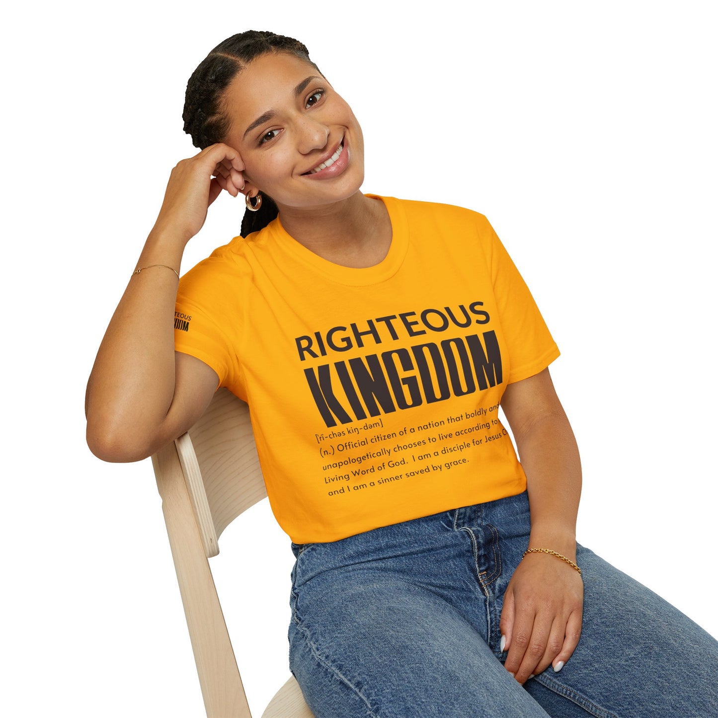 Righteous Kingdom Defined (Unisex Softstyle T-Shirt)