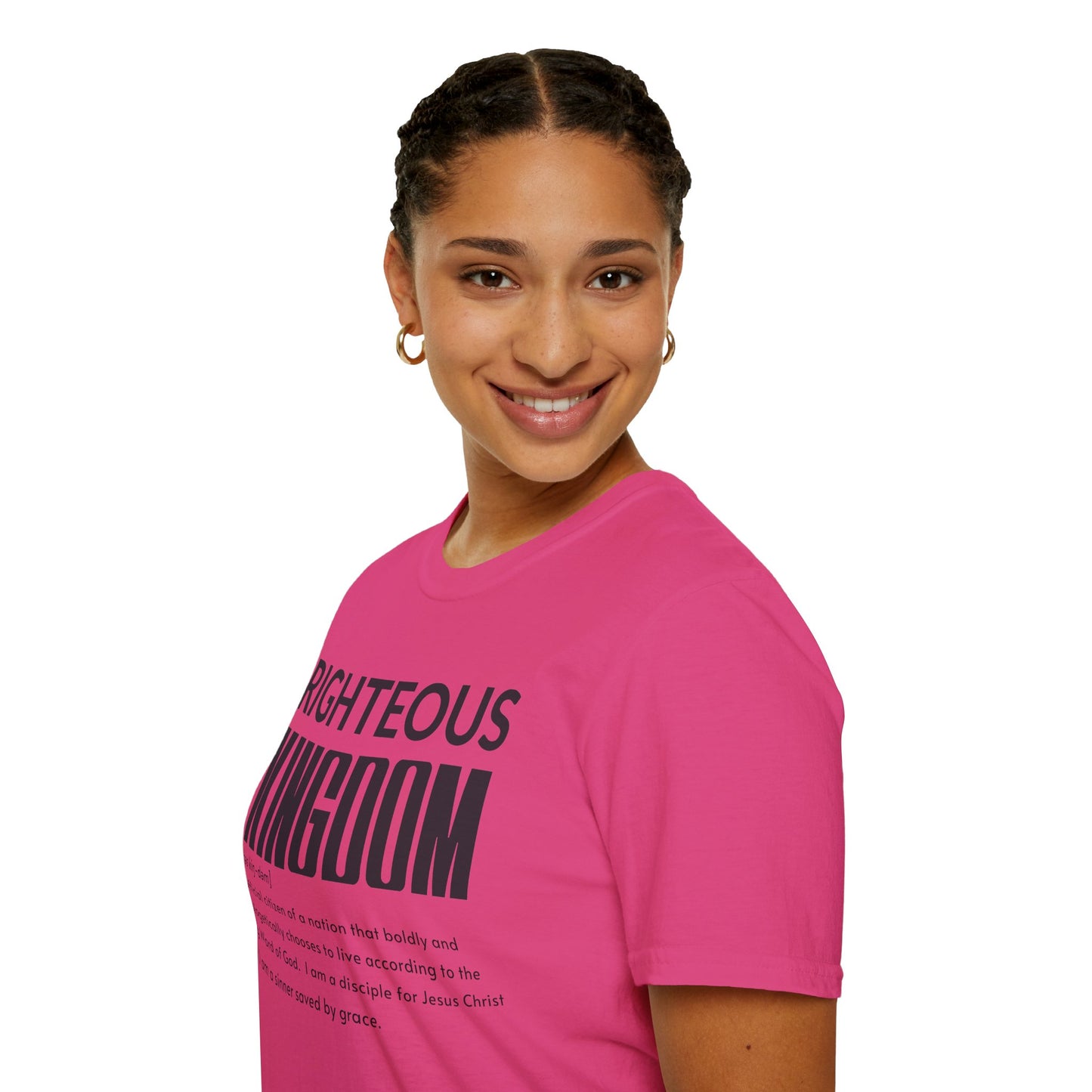 Righteous Kingdom Defined (Unisex Softstyle T-Shirt)