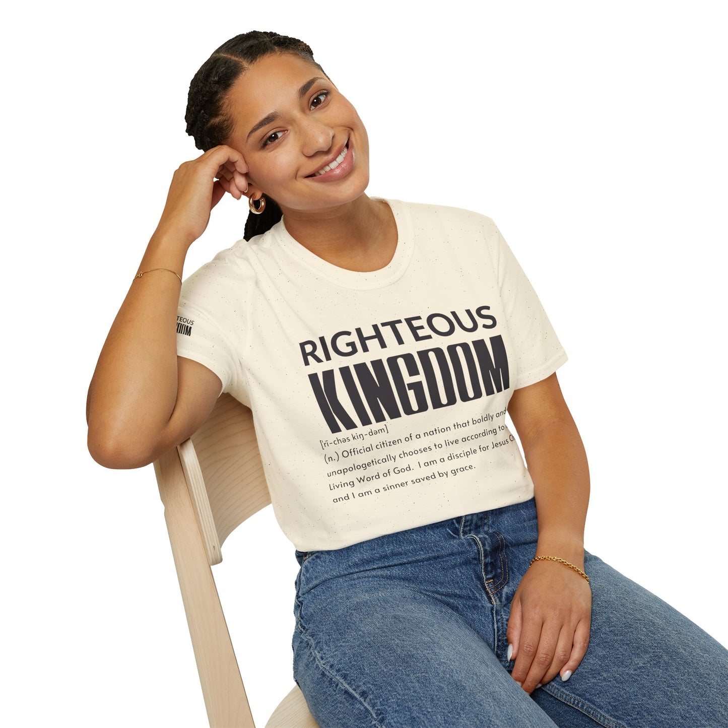 Righteous Kingdom Defined (Unisex Softstyle T-Shirt)