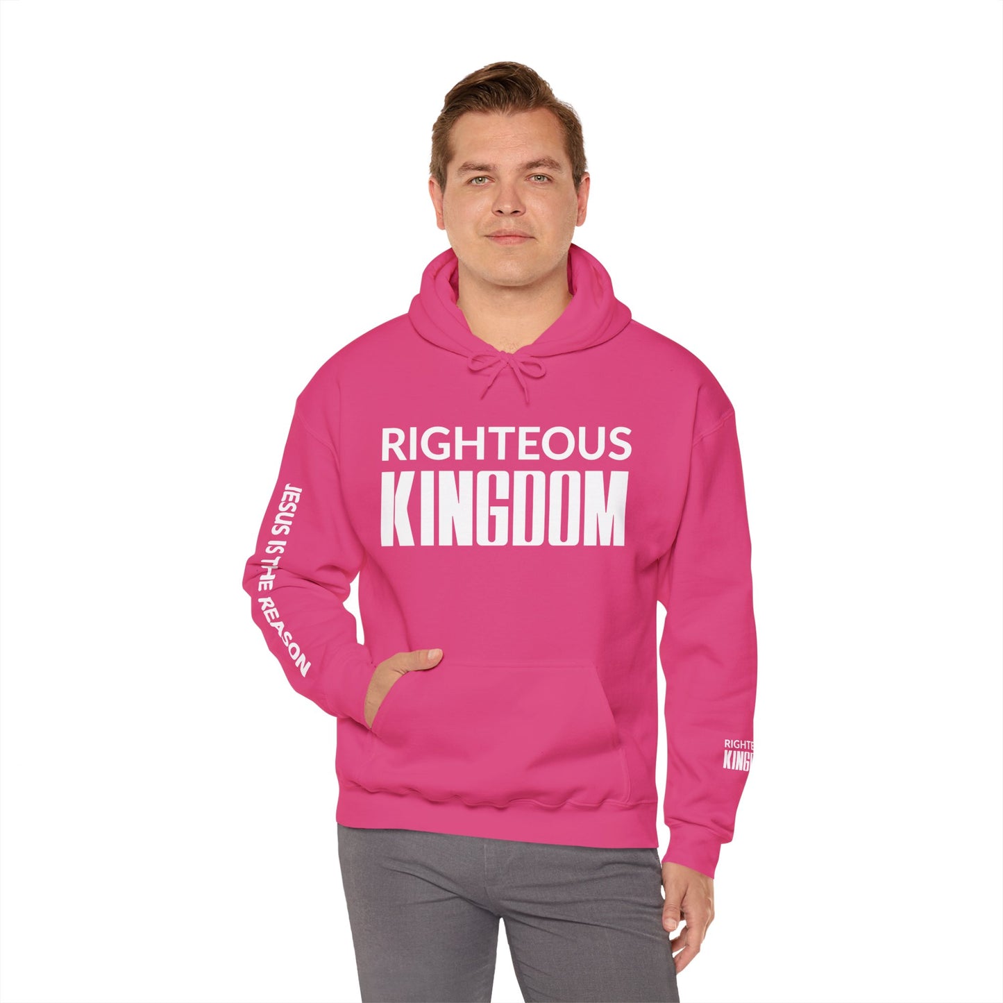 Jesus Is The Reason (Unisex Heavy Blend™ Hooded Sweatshirt)