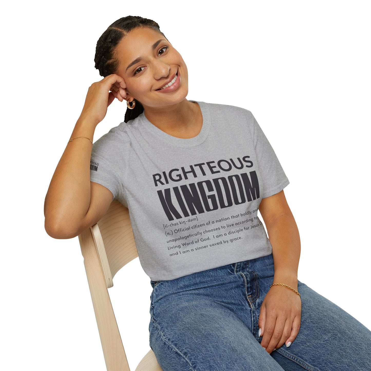 Righteous Kingdom Defined (Unisex Softstyle T-Shirt)