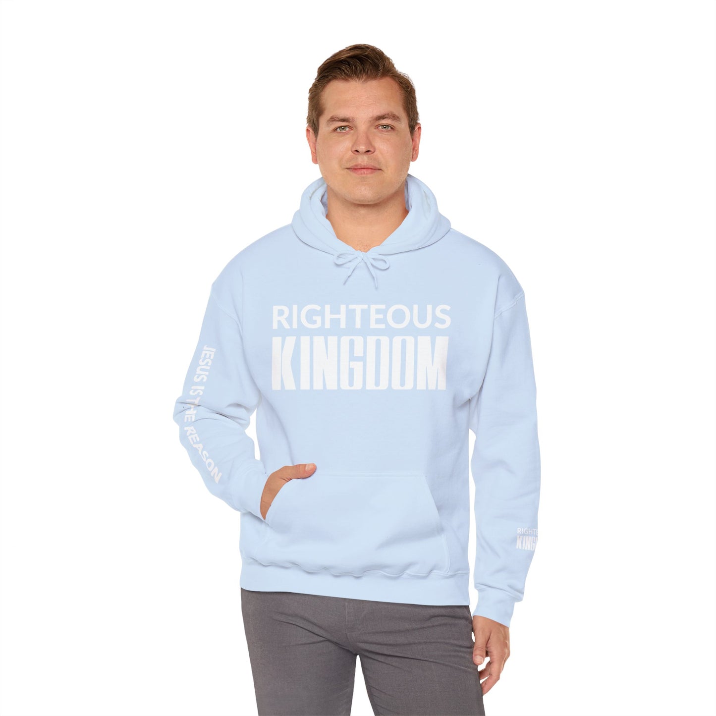 Jesus Is The Reason (Unisex Heavy Blend™ Hooded Sweatshirt)