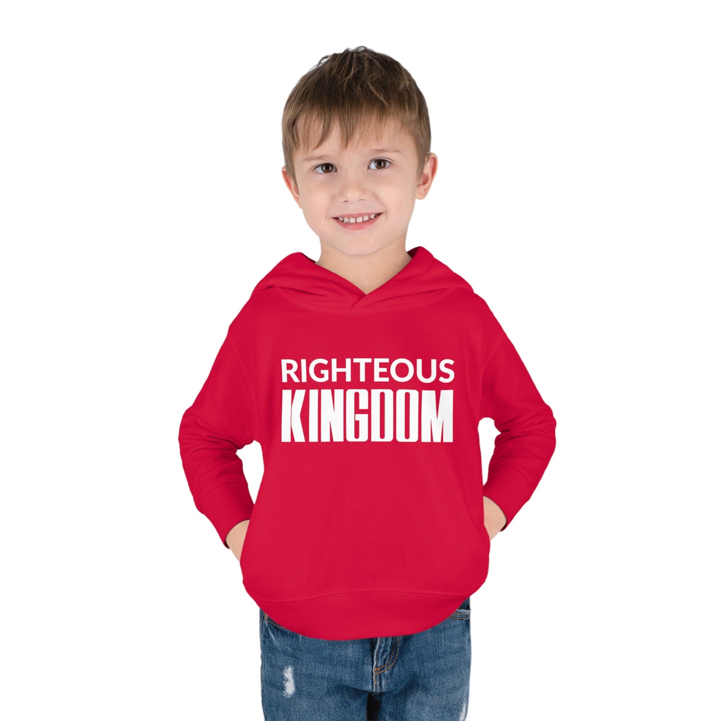 Jesus Is The Reason (Toddler Pullover  Fleece Hoodie)