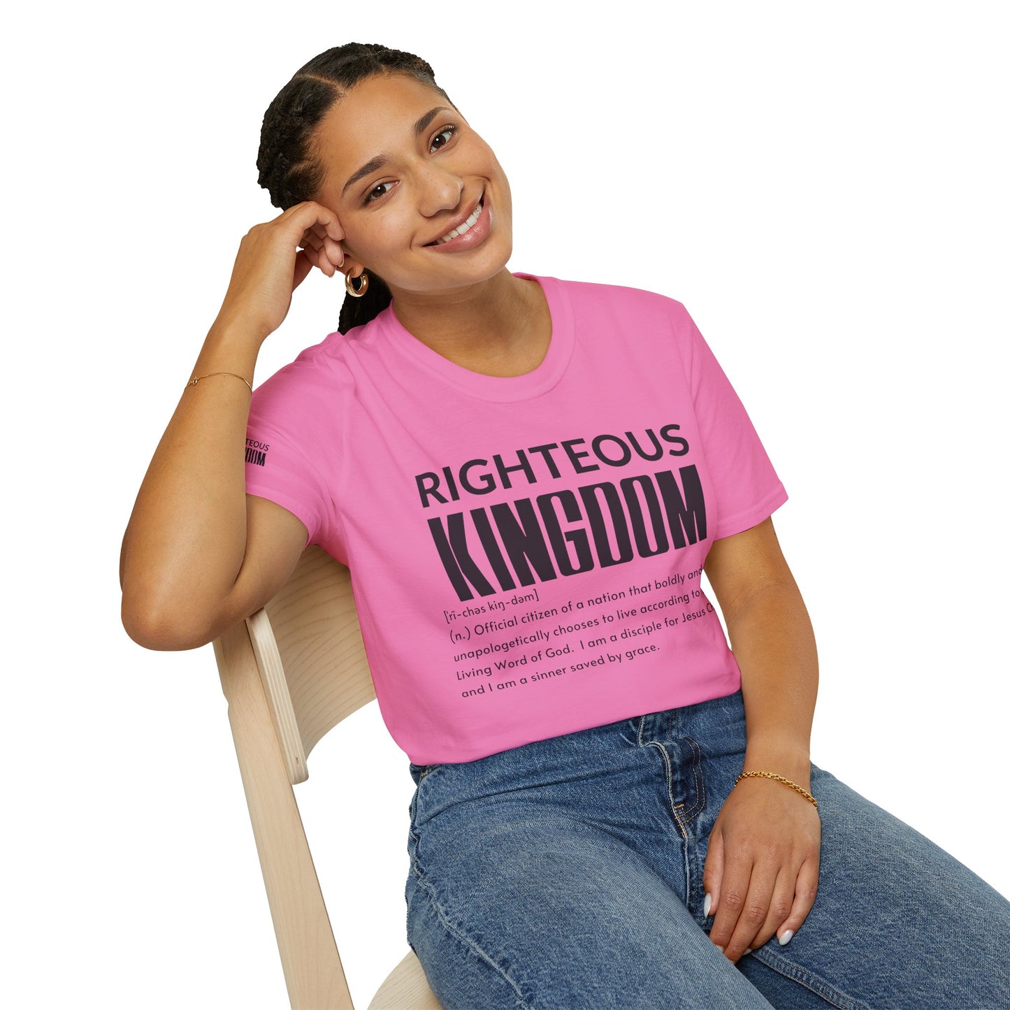 Righteous Kingdom Defined (Unisex Softstyle T-Shirt)