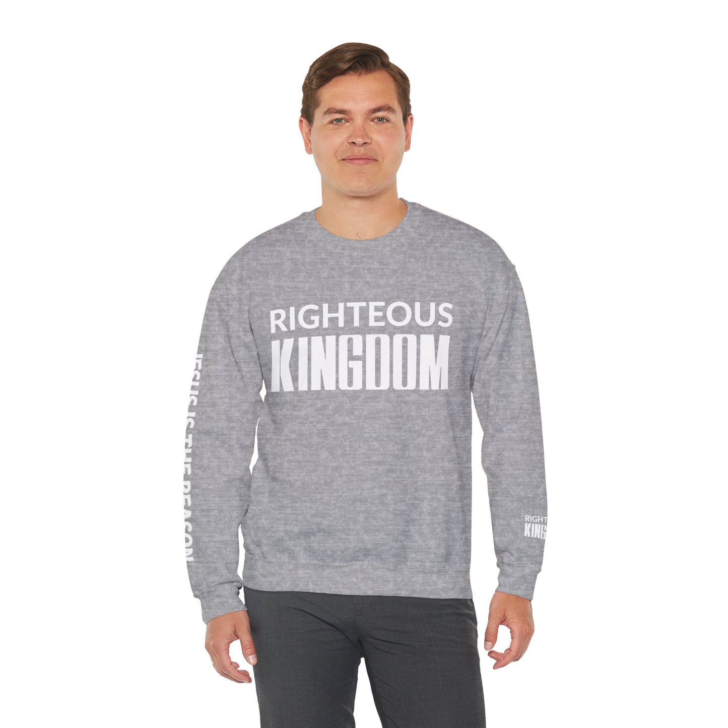 Jesus Is The Reason (Unisex Heavy Blend™ Crewneck Sweatshirt)