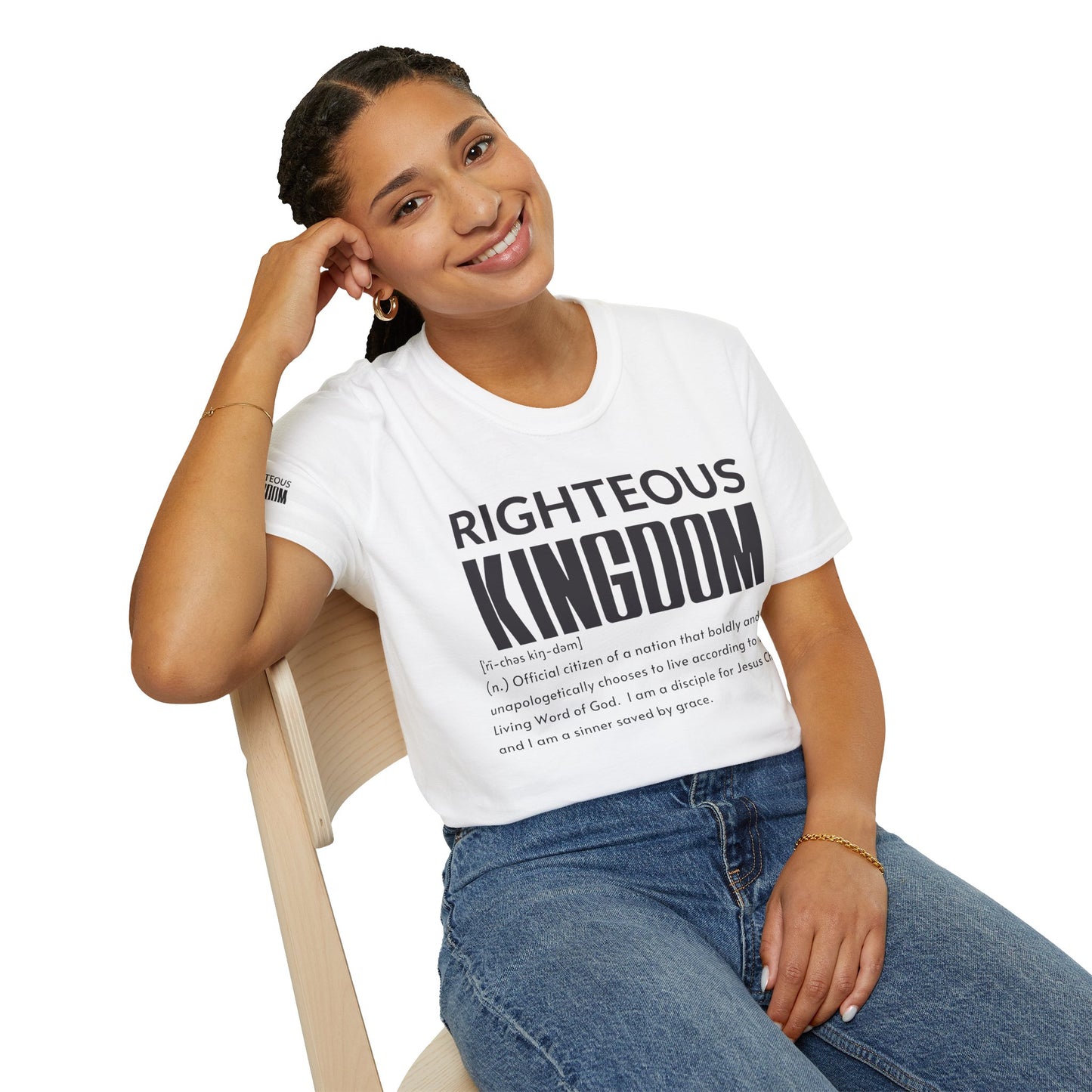 Righteous Kingdom Defined (Unisex Softstyle T-Shirt)