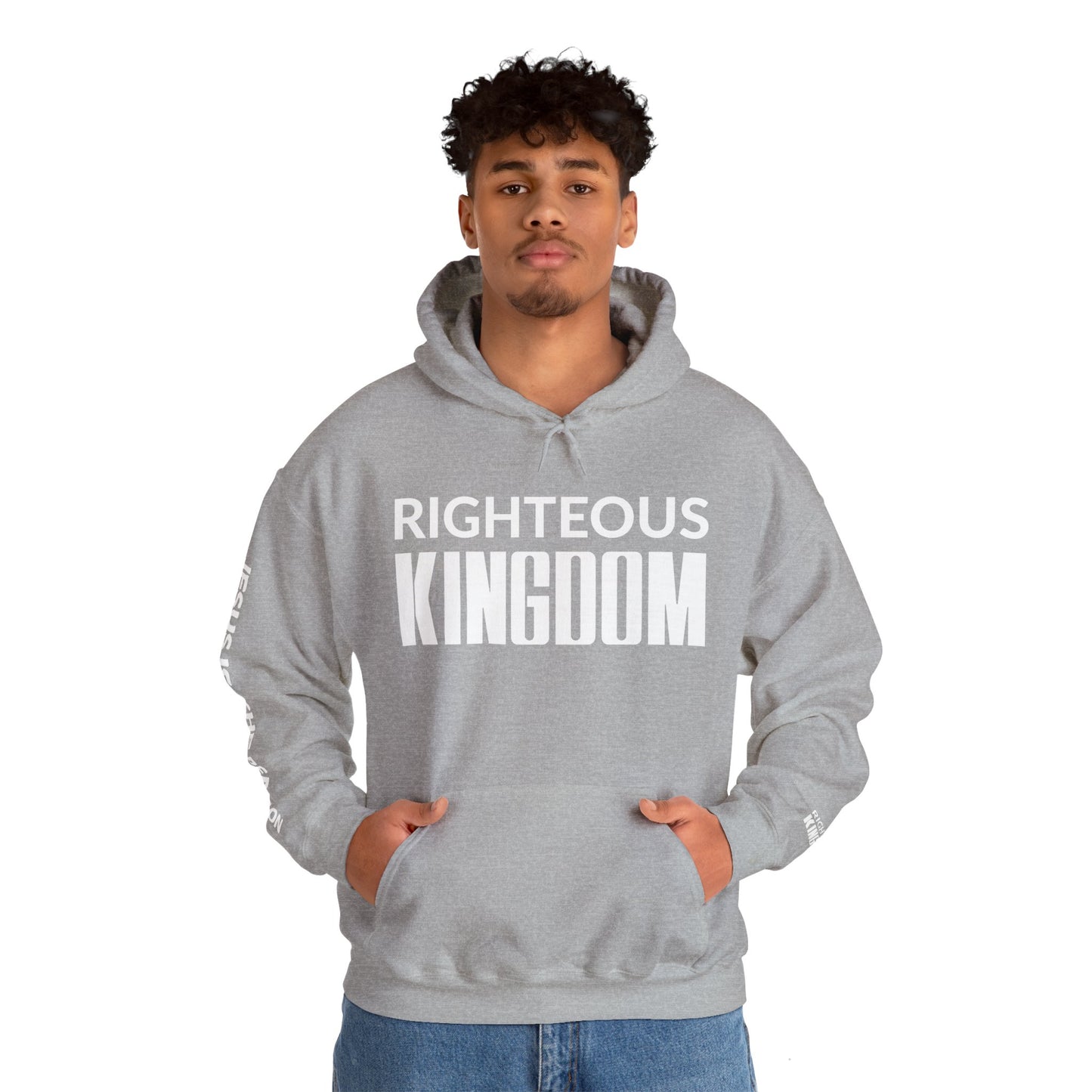 Jesus Is The Reason (Unisex Heavy Blend™ Hooded Sweatshirt)