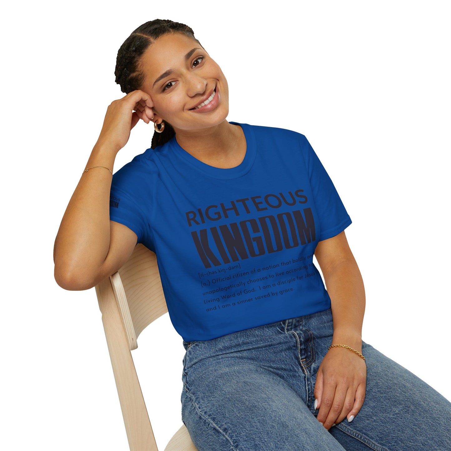 Righteous Kingdom Defined (Unisex Softstyle T-Shirt)