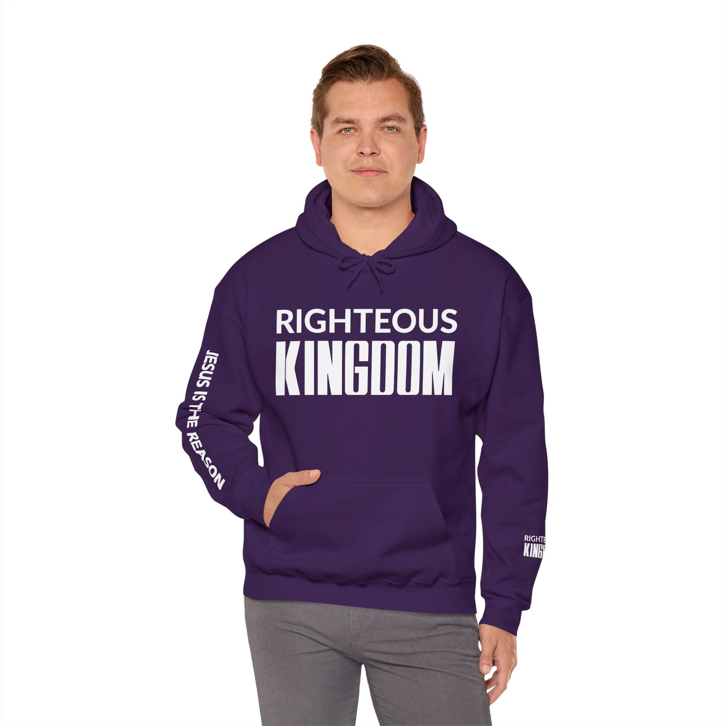 Jesus Is The Reason (Unisex Heavy Blend™ Hooded Sweatshirt)