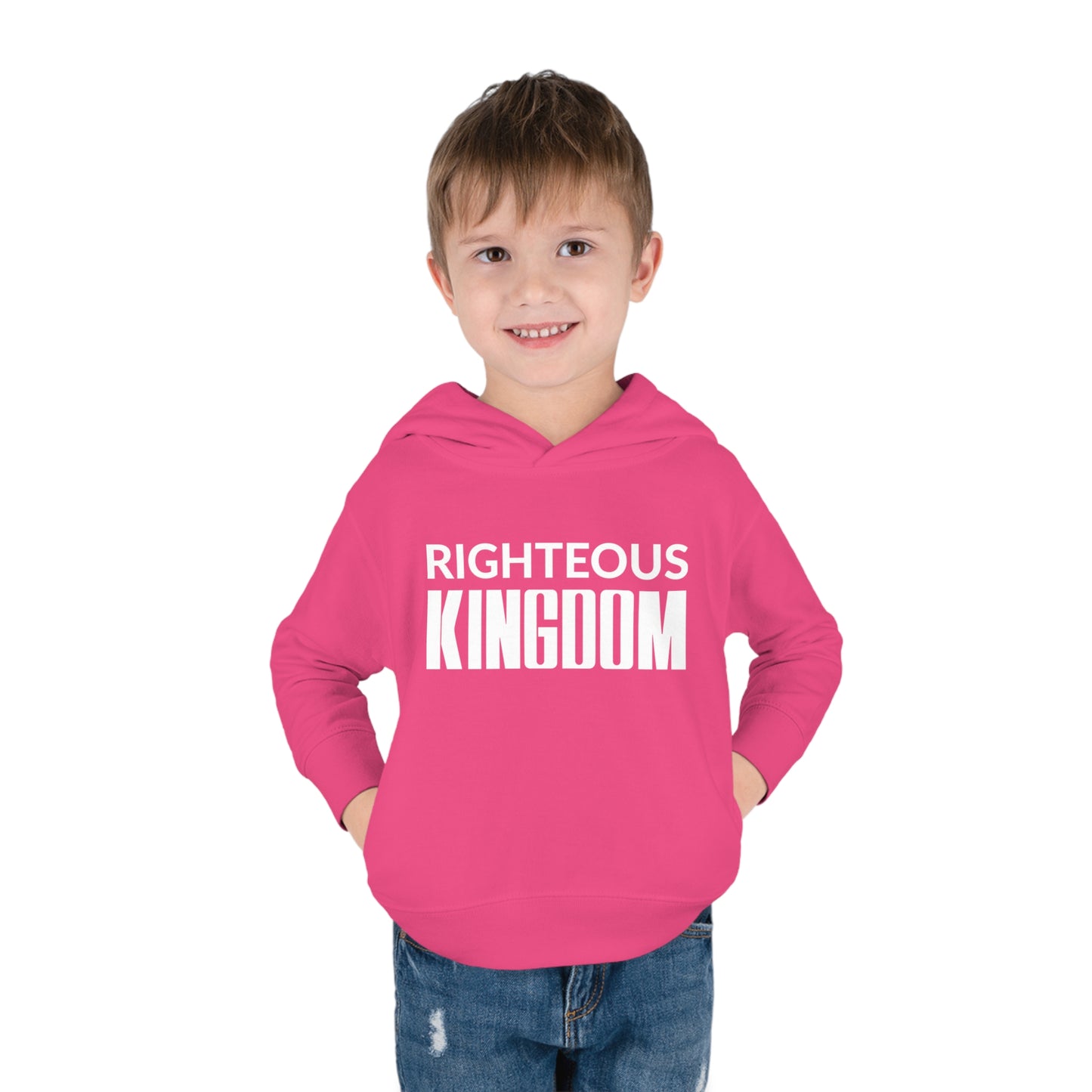 Jesus Is The Reason (Toddler Pullover  Fleece Hoodie)