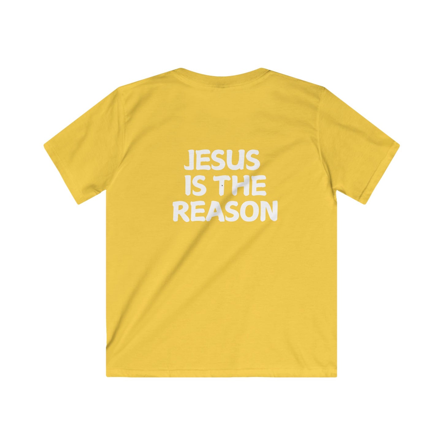 Jesus Is The Reason (Kids Softstyle Tee)