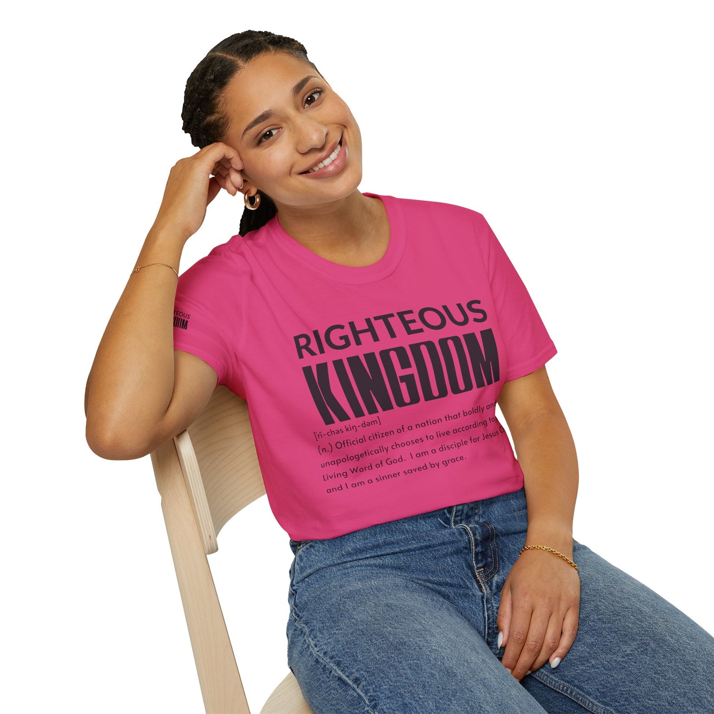 Righteous Kingdom Defined (Unisex Softstyle T-Shirt)