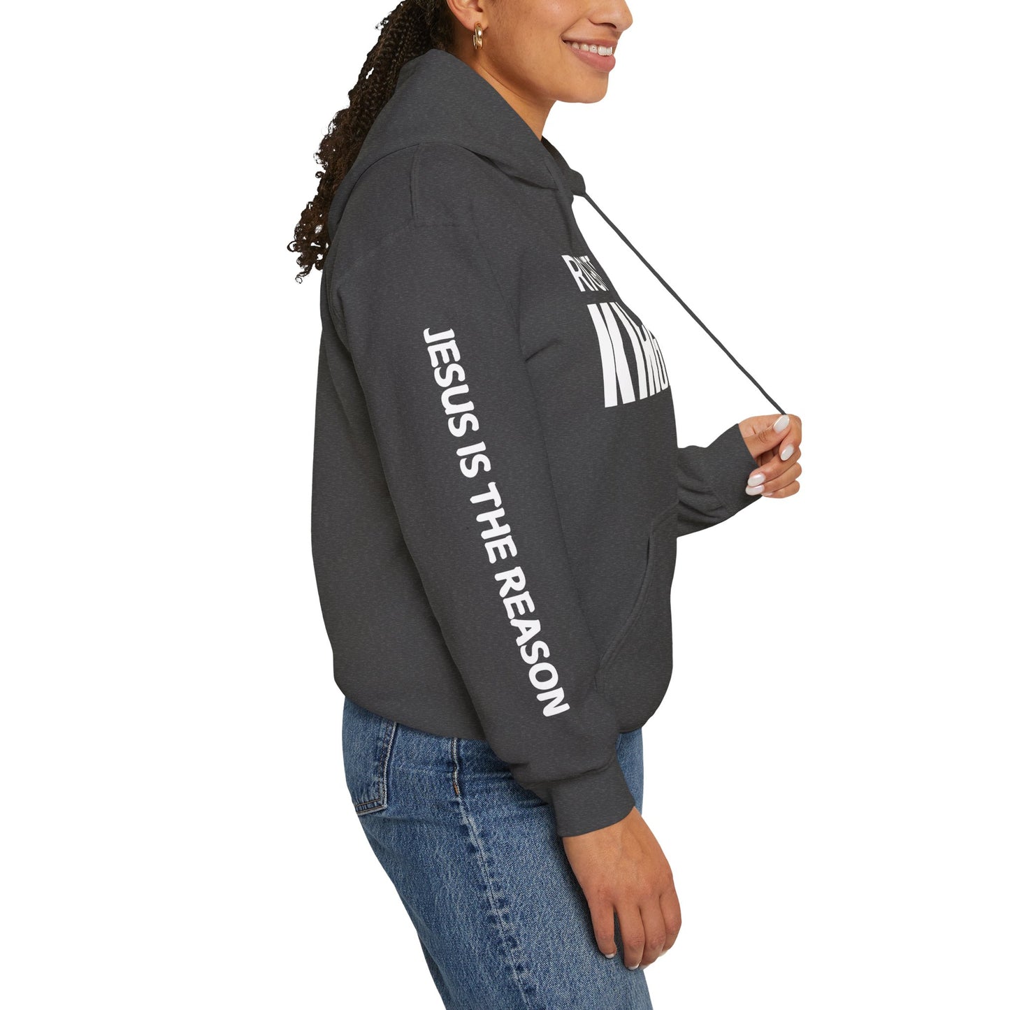 Jesus Is The Reason (Unisex Heavy Blend™ Hooded Sweatshirt)