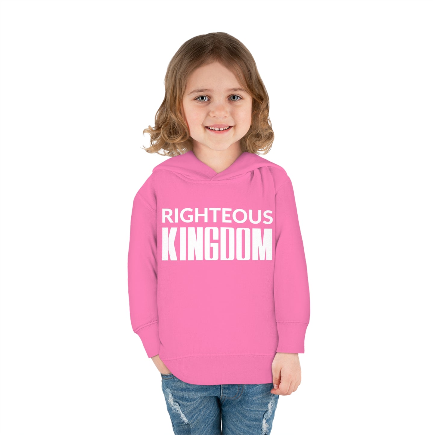 Jesus Is The Reason (Toddler Pullover  Fleece Hoodie)