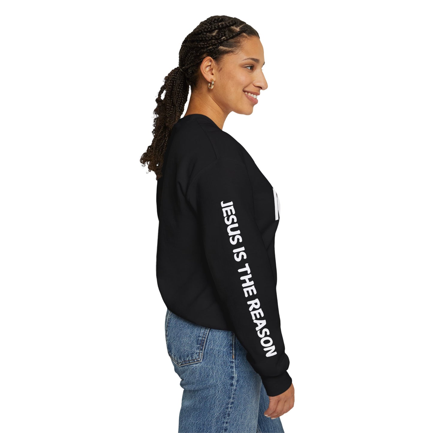 Jesus Is The Reason (Unisex Heavy Blend™ Crewneck Sweatshirt)