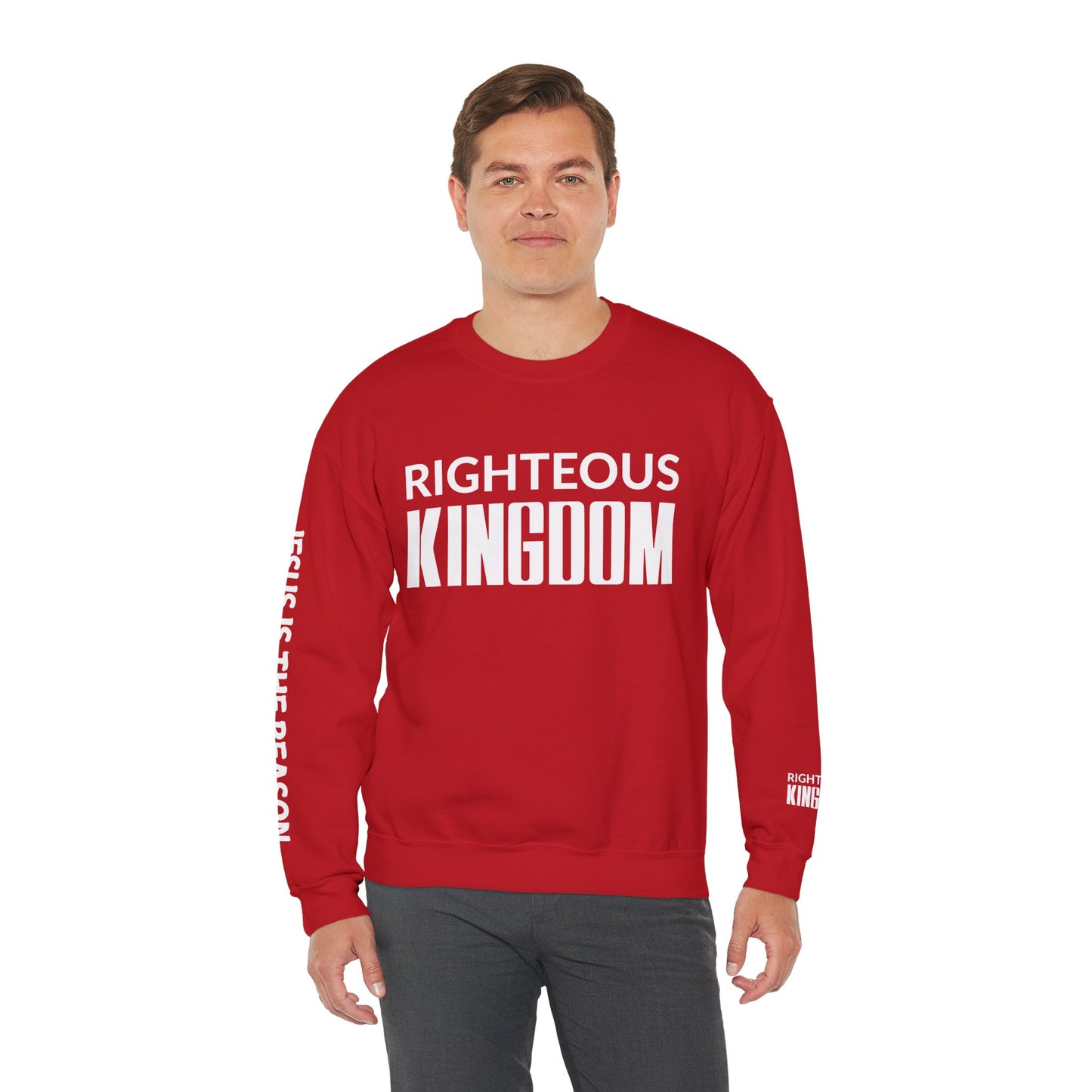 Jesus Is The Reason (Unisex Heavy Blend™ Crewneck Sweatshirt)