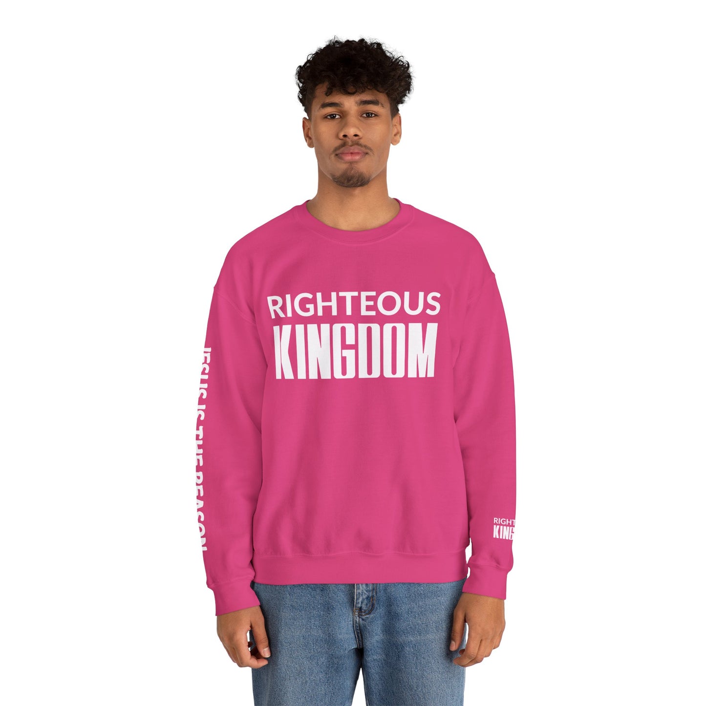 Jesus Is The Reason (Unisex Heavy Blend™ Crewneck Sweatshirt)