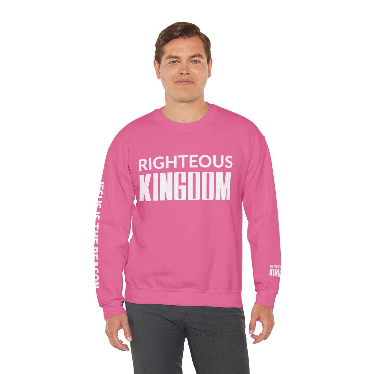 Jesus Is The Reason (Unisex Heavy Blend™ Crewneck Sweatshirt)