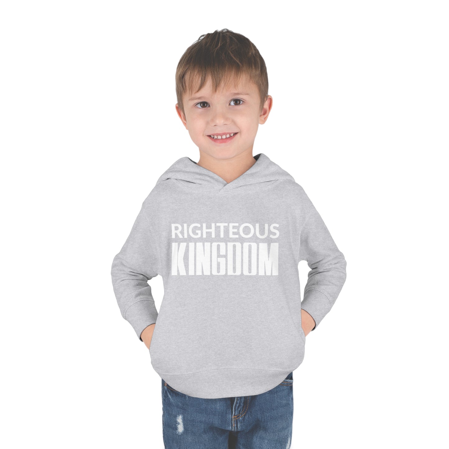 Jesus Is The Reason (Toddler Pullover  Fleece Hoodie)