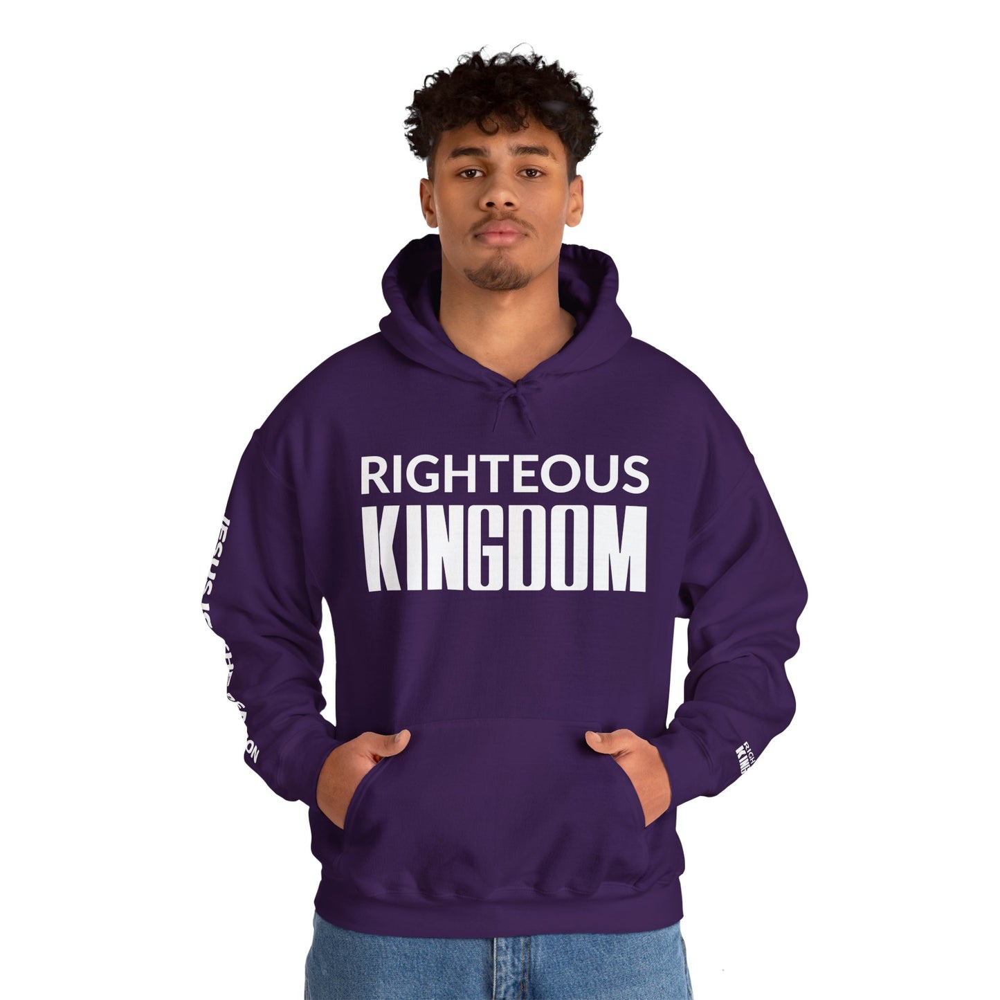 Jesus Is The Reason (Unisex Heavy Blend™ Hooded Sweatshirt)