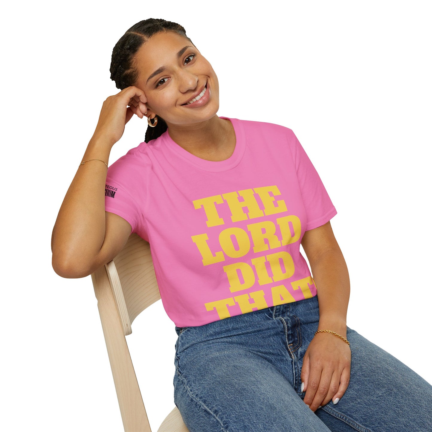 The Lord Did That (Unisex Softstyle T-Shirt)