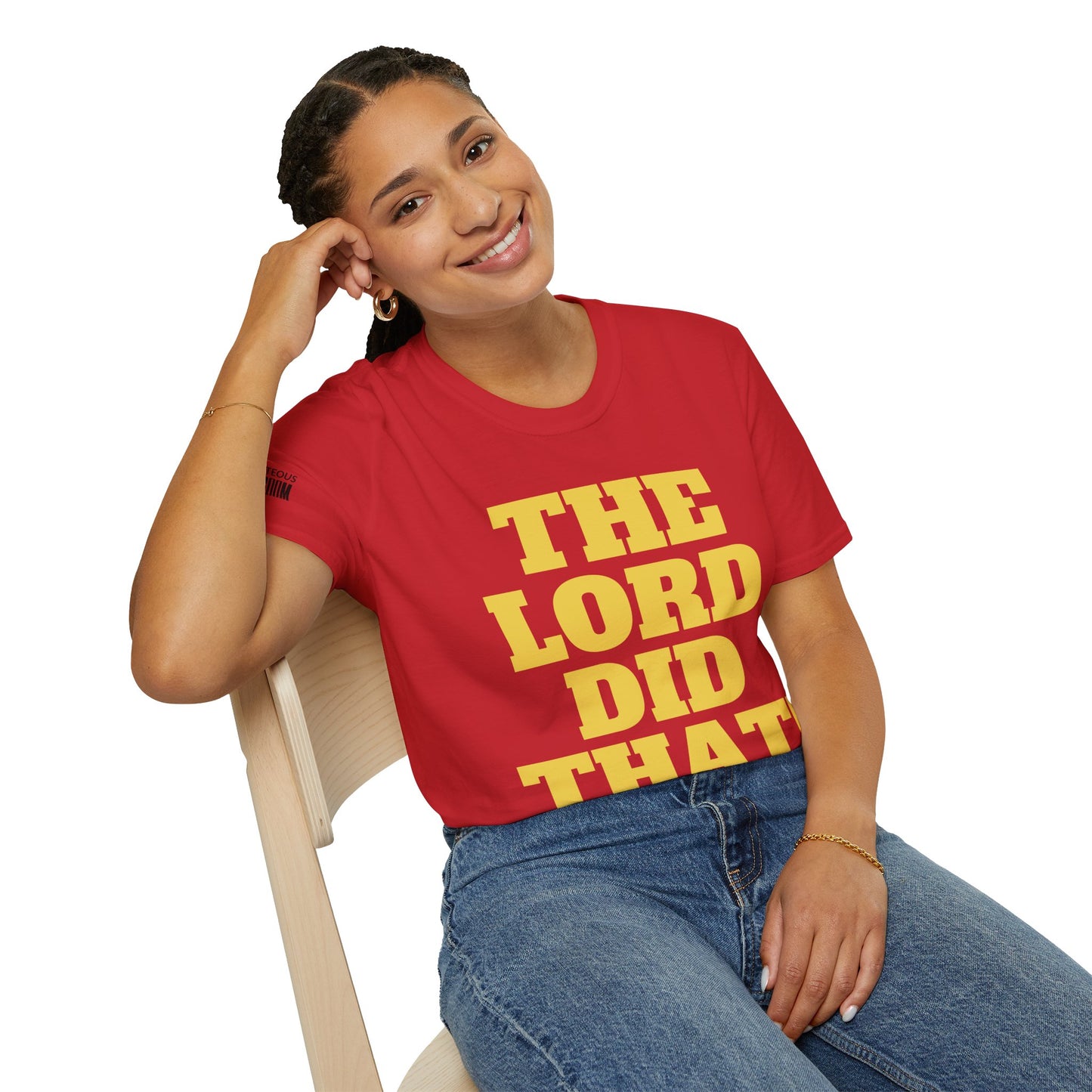 The Lord Did That (Unisex Softstyle T-Shirt)