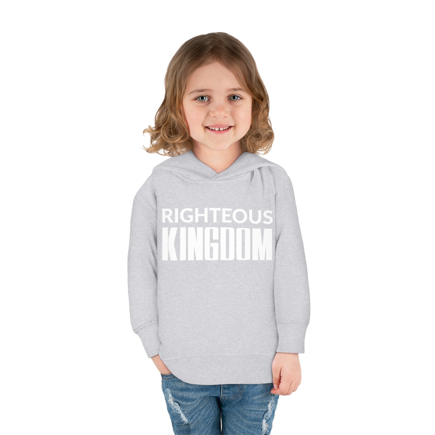 Jesus Is The Reason (Toddler Pullover  Fleece Hoodie)