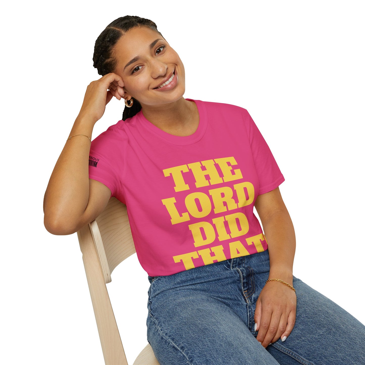 The Lord Did That (Unisex Softstyle T-Shirt)