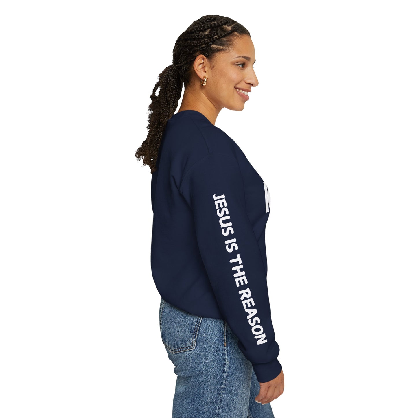 Jesus Is The Reason (Unisex Heavy Blend™ Crewneck Sweatshirt)