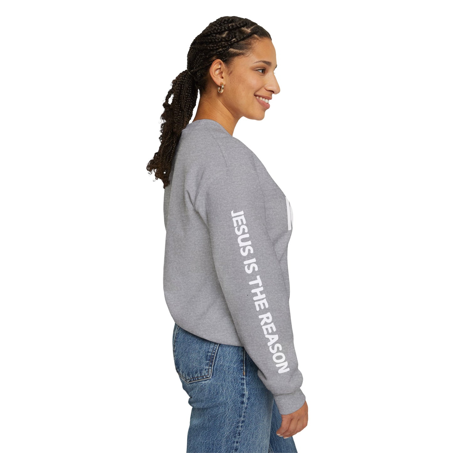 Jesus Is The Reason (Unisex Heavy Blend™ Crewneck Sweatshirt)