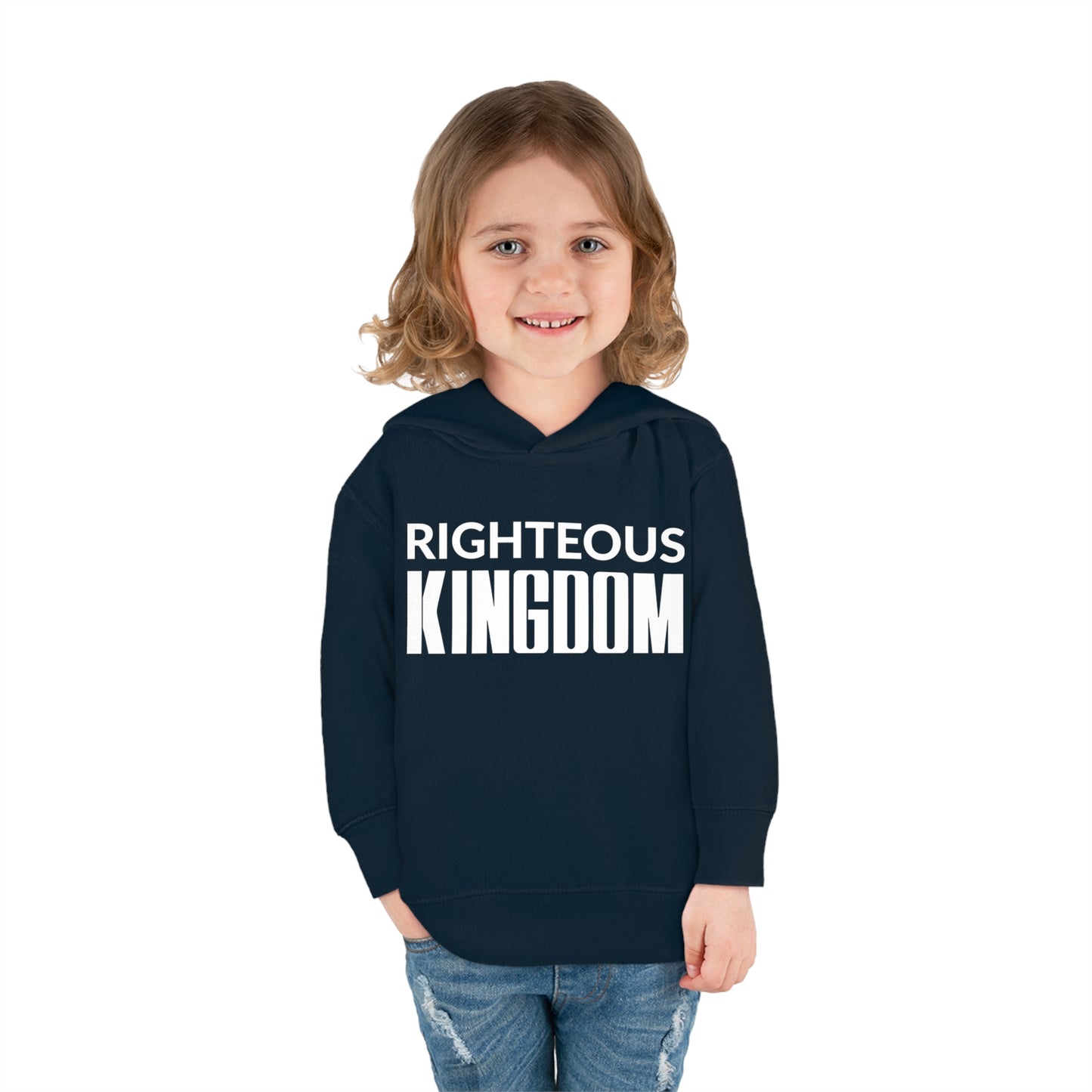 Jesus Is The Reason (Toddler Pullover  Fleece Hoodie)