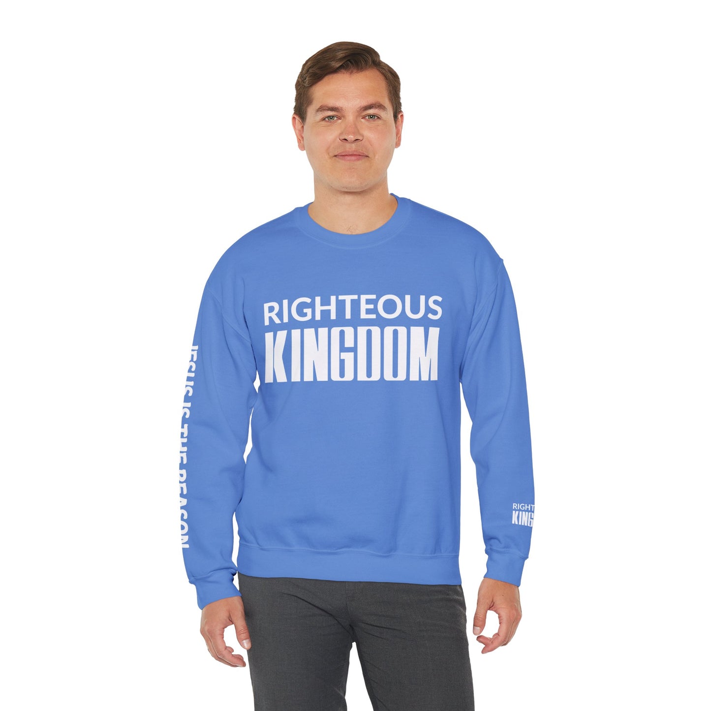 Jesus Is The Reason (Unisex Heavy Blend™ Crewneck Sweatshirt)