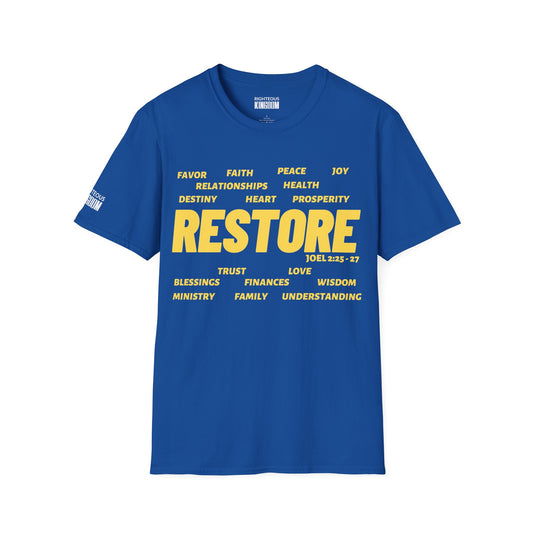 Restore (Unisex Softstyle T-Shirt)