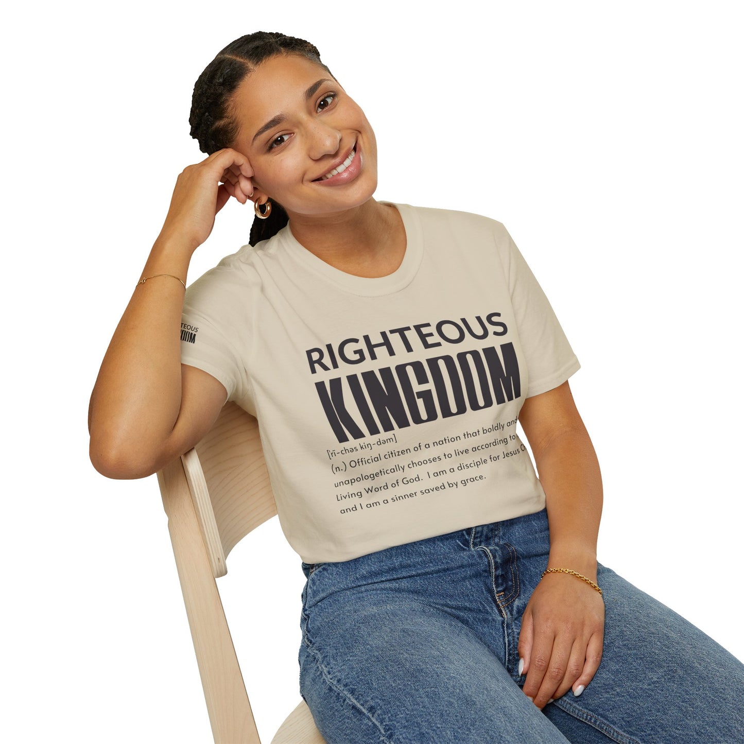 Righteous Kingdom Defined (Unisex Softstyle T-Shirt)