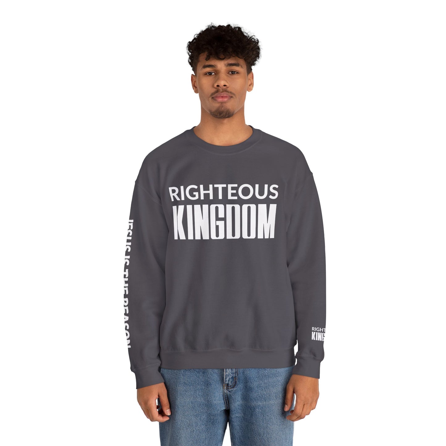 Jesus Is The Reason (Unisex Heavy Blend™ Crewneck Sweatshirt)