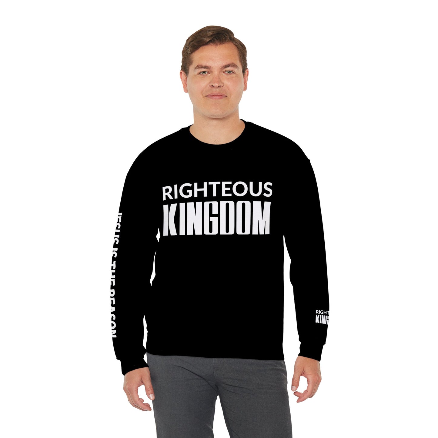 Jesus Is The Reason (Unisex Heavy Blend™ Crewneck Sweatshirt)