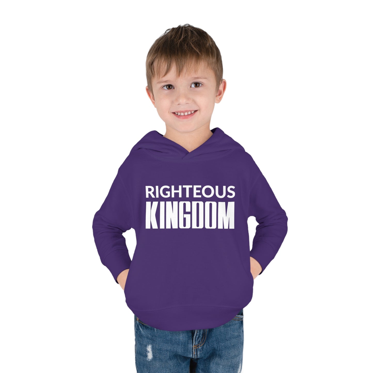 Jesus Is The Reason (Toddler Pullover  Fleece Hoodie)