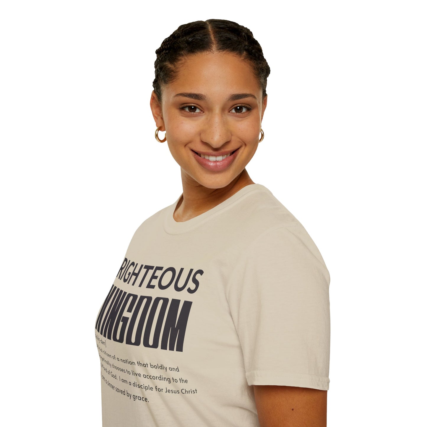 Righteous Kingdom Defined (Unisex Softstyle T-Shirt)