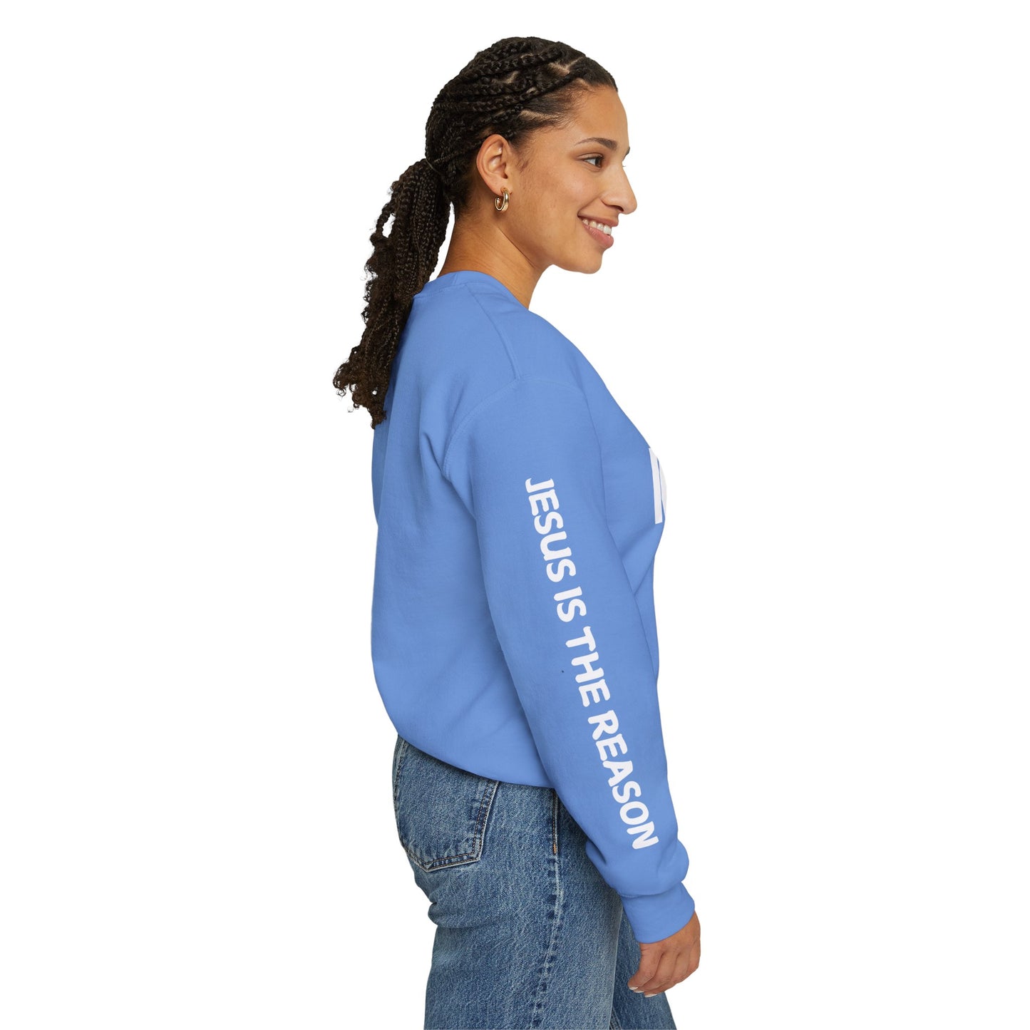 Jesus Is The Reason (Unisex Heavy Blend™ Crewneck Sweatshirt)