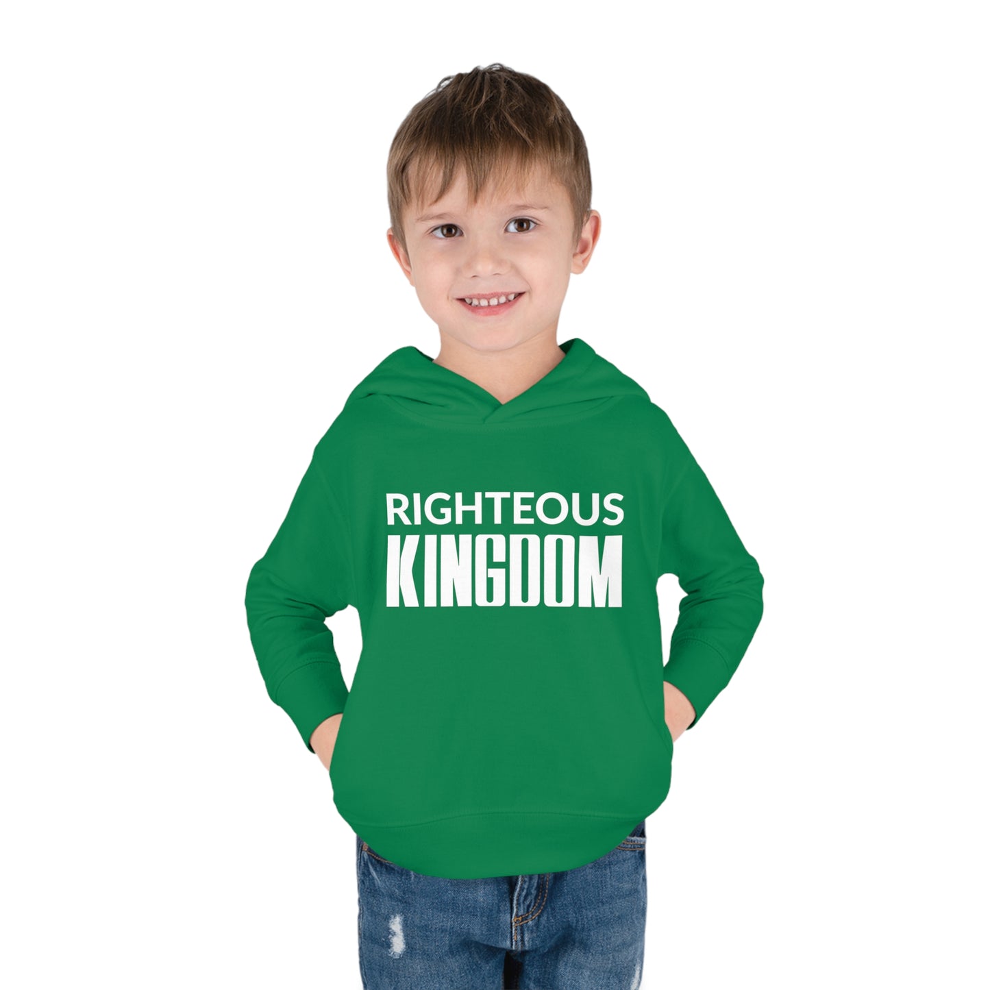 Jesus Is The Reason (Toddler Pullover  Fleece Hoodie)