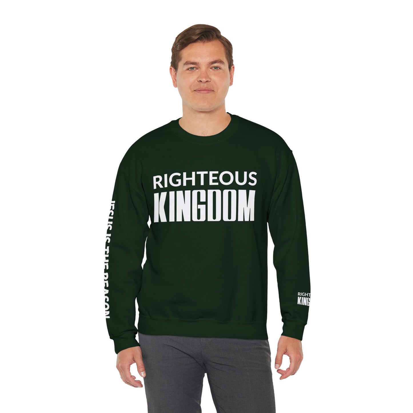 Jesus Is The Reason (Unisex Heavy Blend™ Crewneck Sweatshirt)