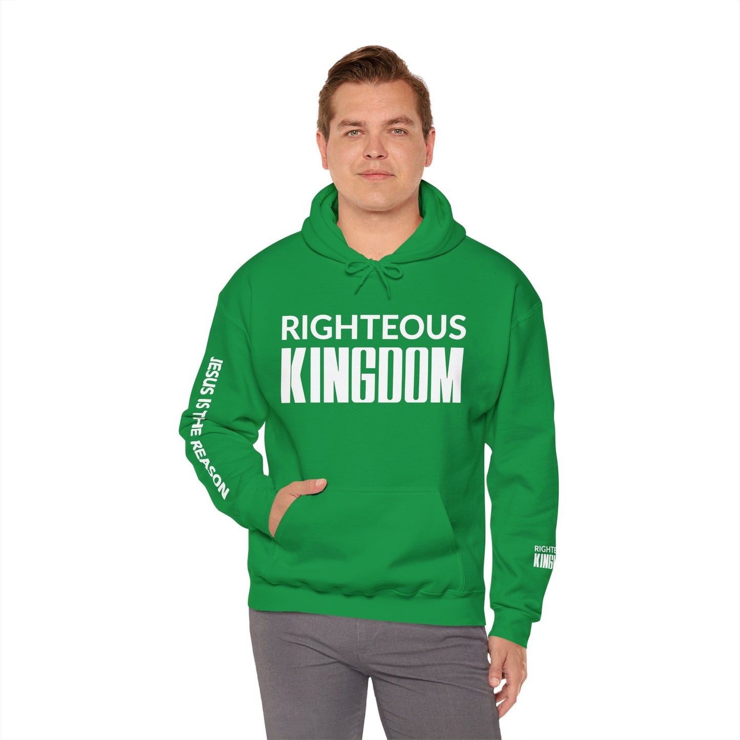 Jesus Is The Reason (Unisex Heavy Blend™ Hooded Sweatshirt)