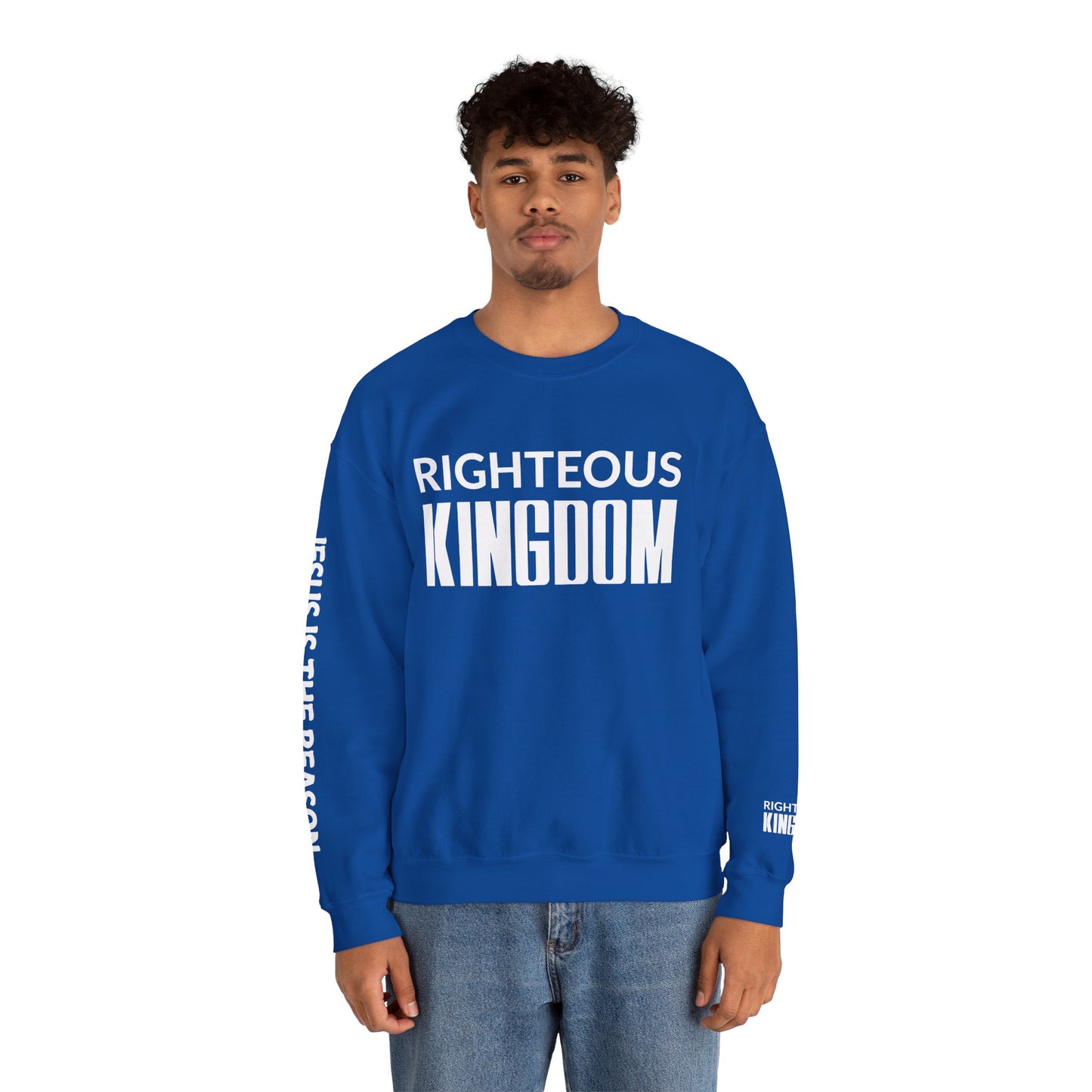 Jesus Is The Reason (Unisex Heavy Blend™ Crewneck Sweatshirt)