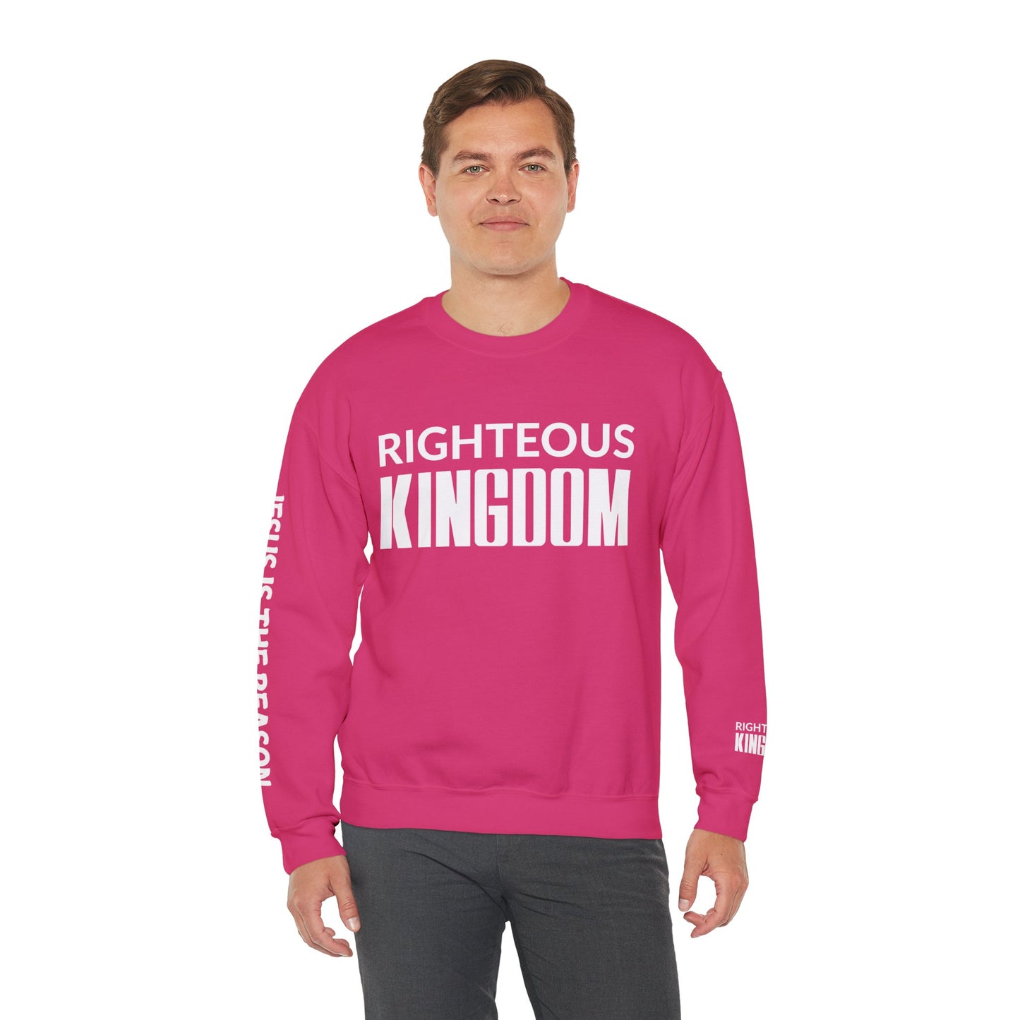 Jesus Is The Reason (Unisex Heavy Blend™ Crewneck Sweatshirt)