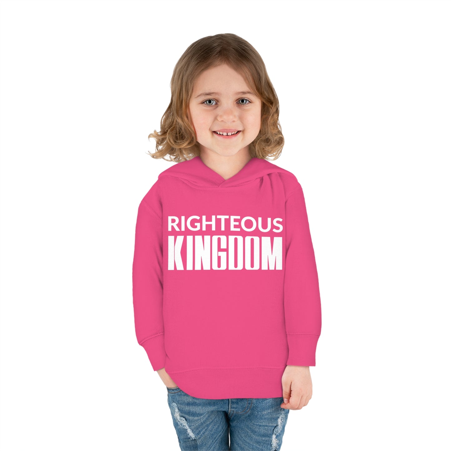 Jesus Is The Reason (Toddler Pullover  Fleece Hoodie)